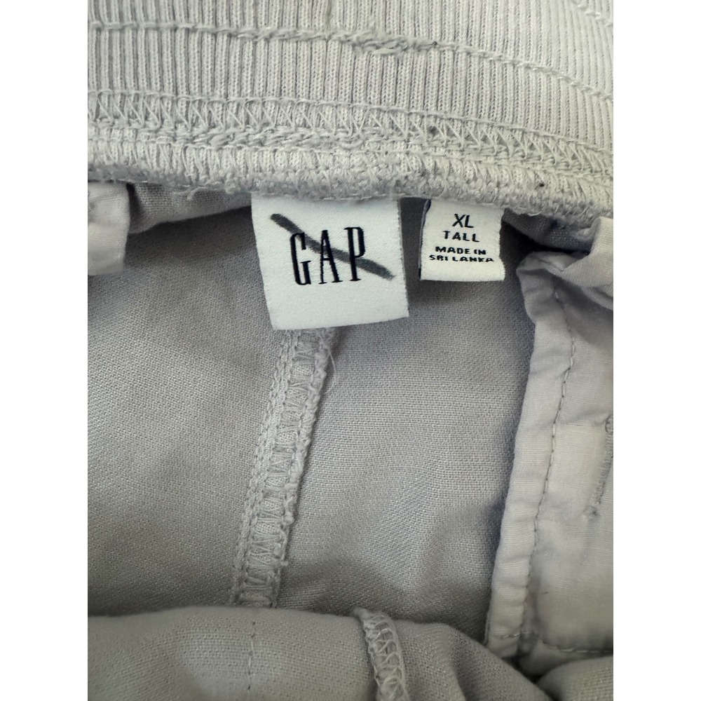 Gap Womens XL Tall Jogger Pants Light Purple Lavender Drawstring Patch Pocket - Picture 6 of 9
